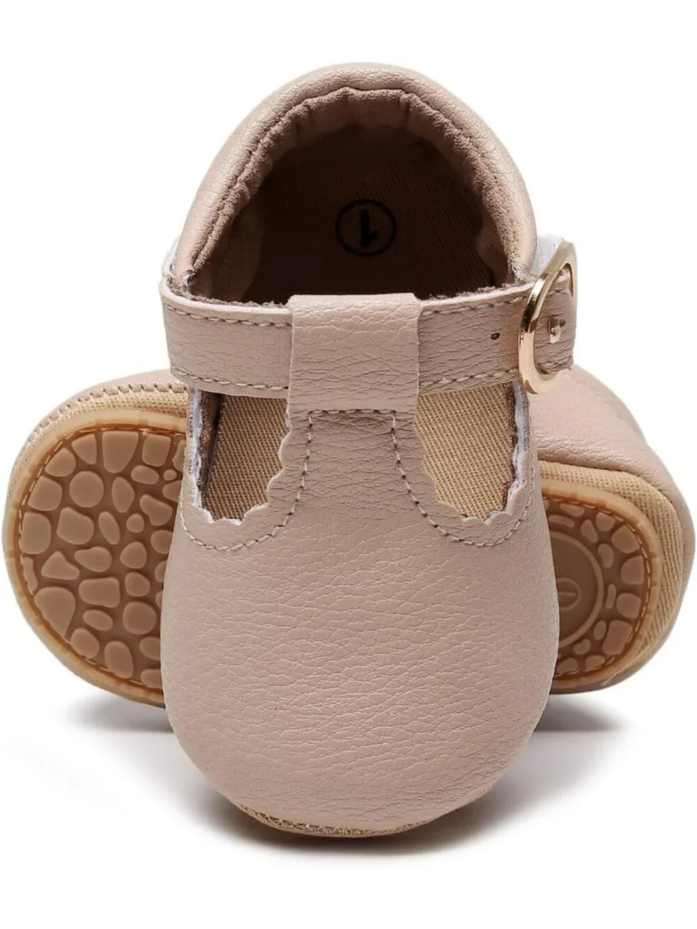 Adorable Infant Mary Jane Flats - Non-Slip Baby Girl Moccasins for Newborns